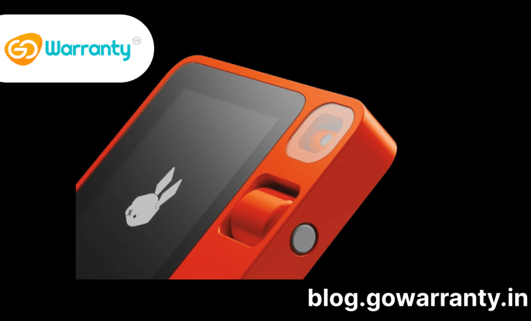 Introduces the Rabbit R1 AI-Powered Pocket Assistant