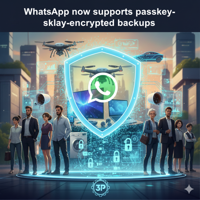 WhatsApp Now Supports Passkey-Encrypted Backups