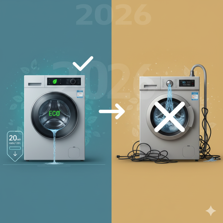 How to Reduce Washing Machine Electricity & Water Consumption in 2026