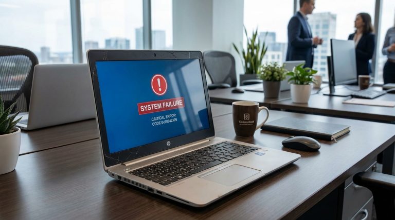 Why Corporate Laptops Fail and How Extended Warranty for Business Laptops Prevents Costly Downtime
