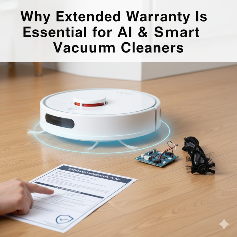 Why Extended Warranty Is Essential for AI & Smart Vacuum Cleaners