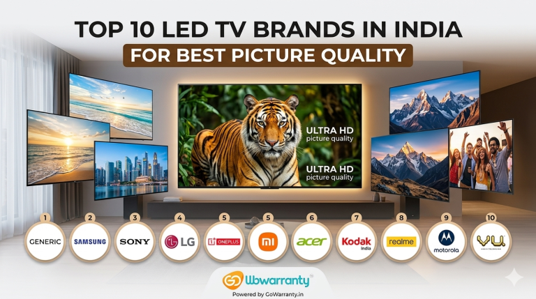 Top 10 LED TV Brands in India for Best Picture Quality